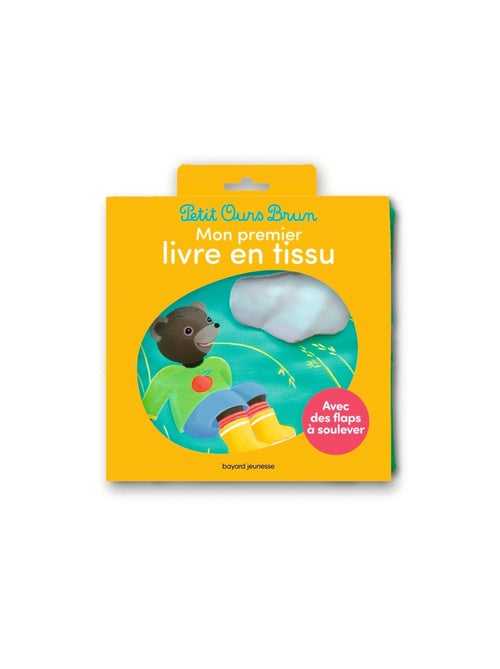 LIVRE - Mon livre tissu Petit Ours Brun - Kiabi LIVRE - Mon livre tissu Petit Ours Brun - Kiabi