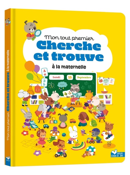 LIVRE - Mon tout premier cherche et trouve - la maternelle - Kiabi