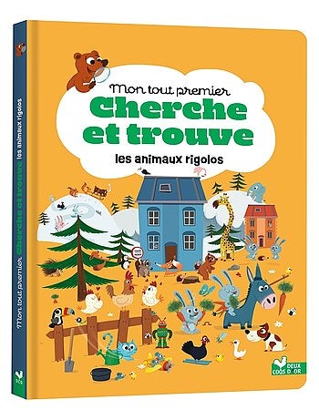 LIVRE - Mon tout premier cherche et trouve - Les animaux rigolos