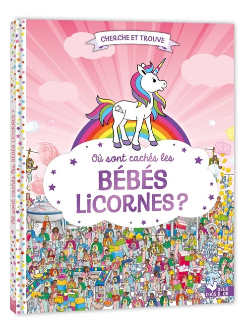 LIVRE - Où sont cachés les bébés licornes ? - Kiabi