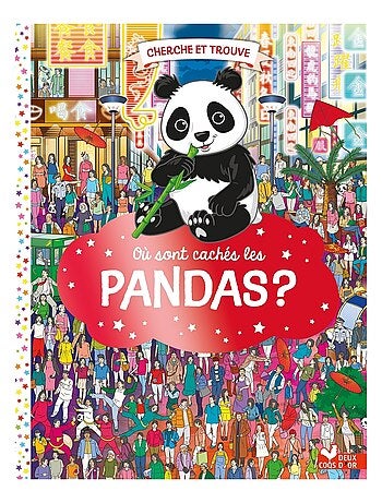 LIVRE - Où sont cachés les pandas ?
