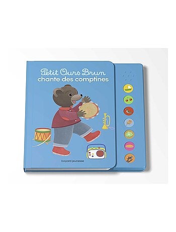 LIVRE - Petit Ours Brun chante des comptines - Livre sonore