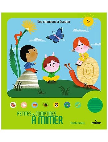 LIVRE - Petites comptines à mimer