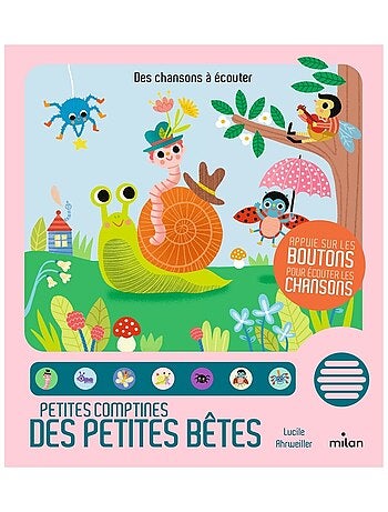 LIVRE - Petites comptines des petites bêtes