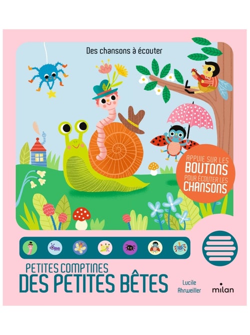LIVRE - Petites comptines des petites bêtes - Kiabi