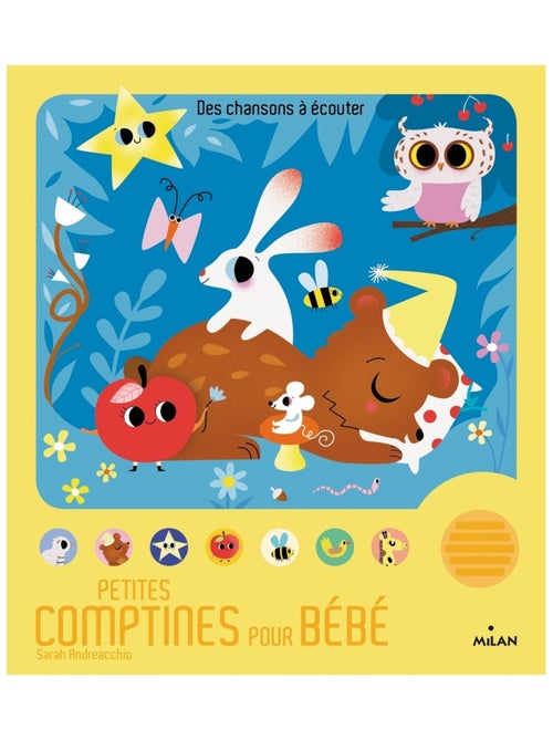 LIVRE - Petites comptines pour bébé - Kiabi