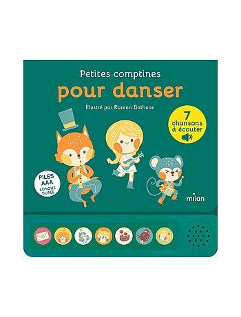 LIVRE - Petites comptines pour danser