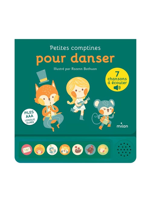 LIVRE - Petites comptines pour danser - Kiabi