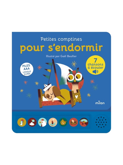 LIVRE - Petites comptines pour s'endormir - Kiabi LIVRE - Petites comptines pour s'endormir - Kiabi