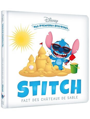LIVRE - Stitch fait des châteaux de sable