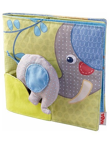 Livre Bébé En Tissu Eléphant Egon
