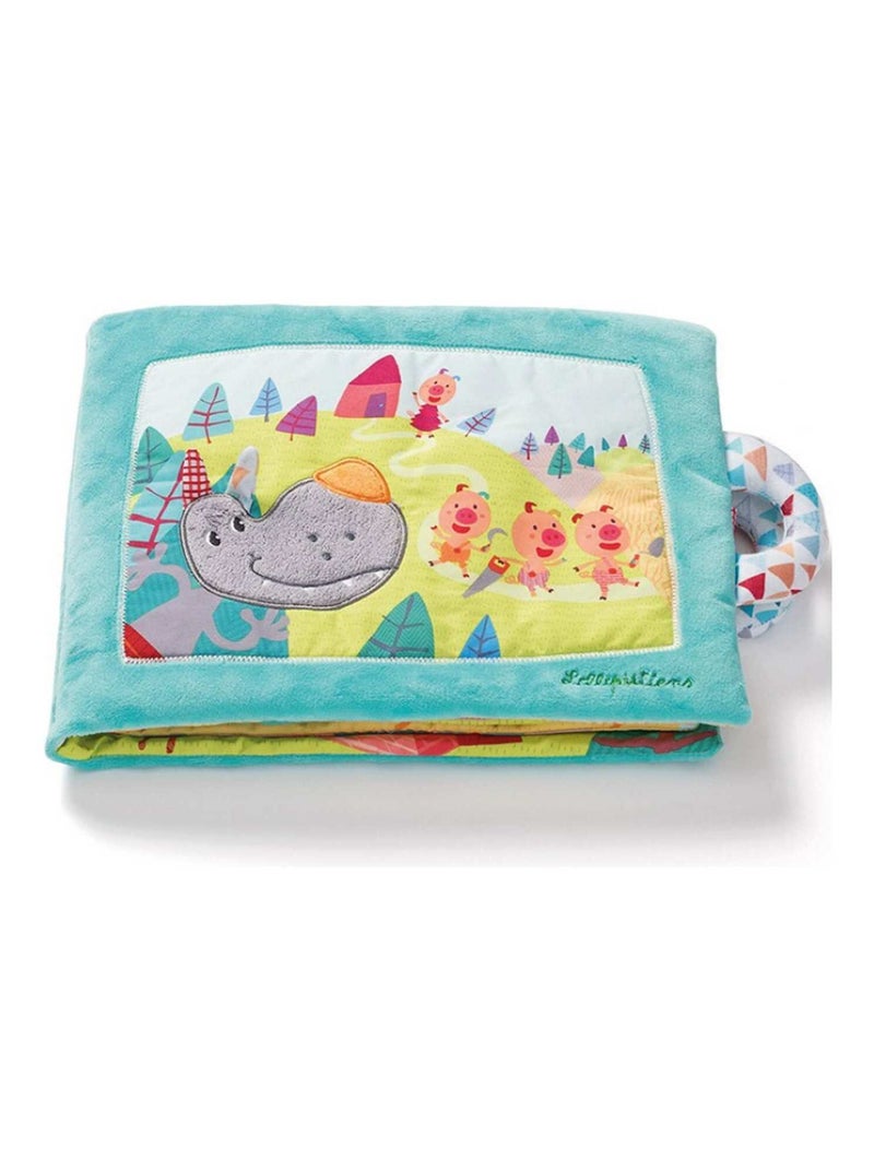 Livre bébé Nicolas le loup et les 3 cochons N/A - Kiabi