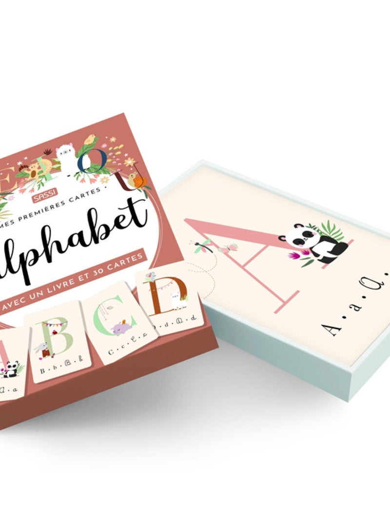 Livre + cartes imagier L'alphabet N/A - Kiabi
