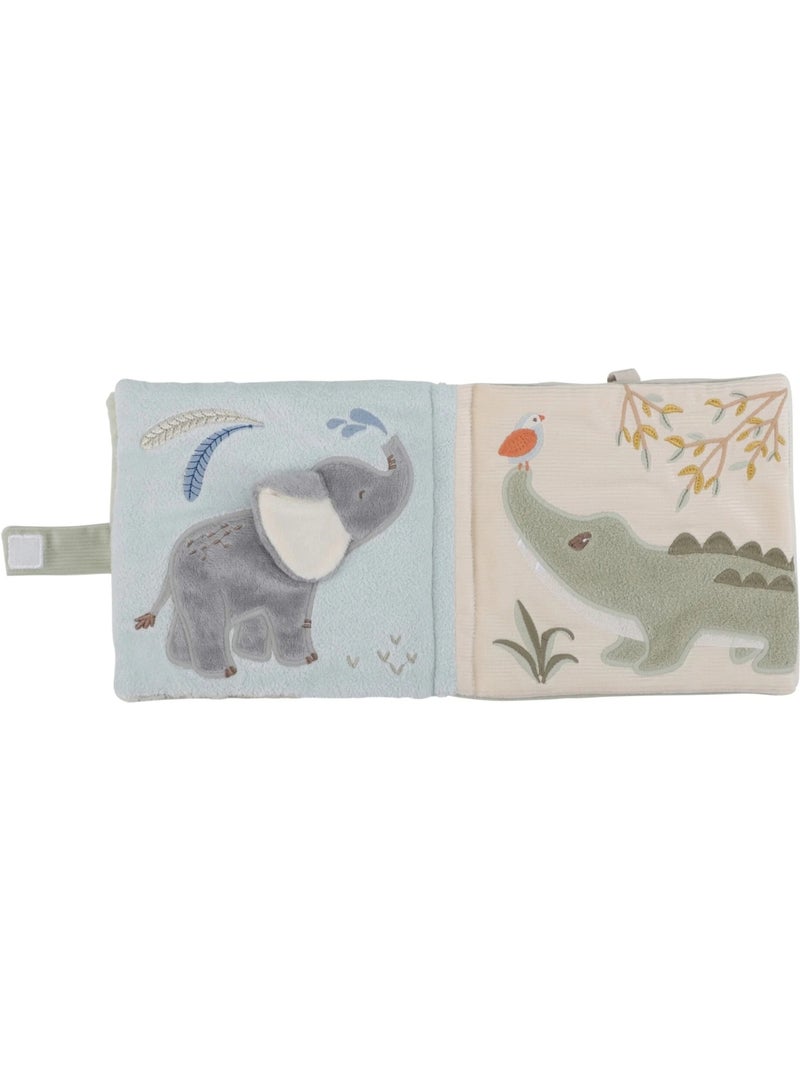 Livre d'activités tissu safari friends N/A - Kiabi