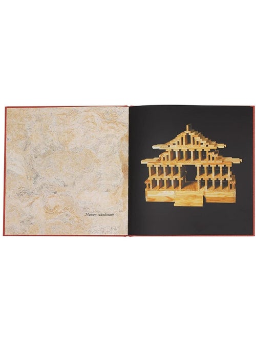 Livre d'Art rouge Bâtisseurs en herbe - Kiabi