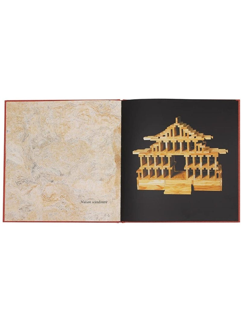 Livre d'Art rouge Bâtisseurs en herbe N/A - Kiabi