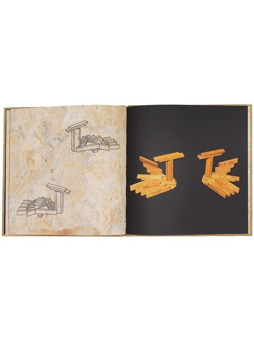 Livre d'Art rouge Bâtisseurs en herbe - Kiabi