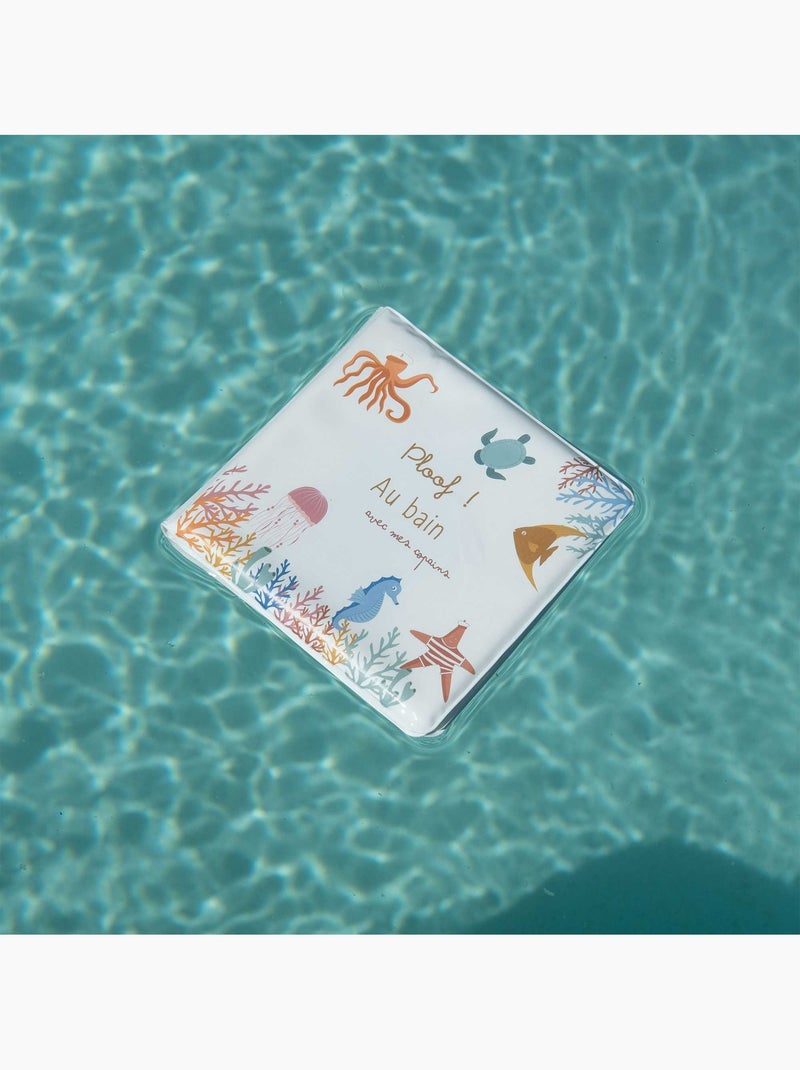 Livre De Bain Animaux De La Mer Blanc - Kiabi