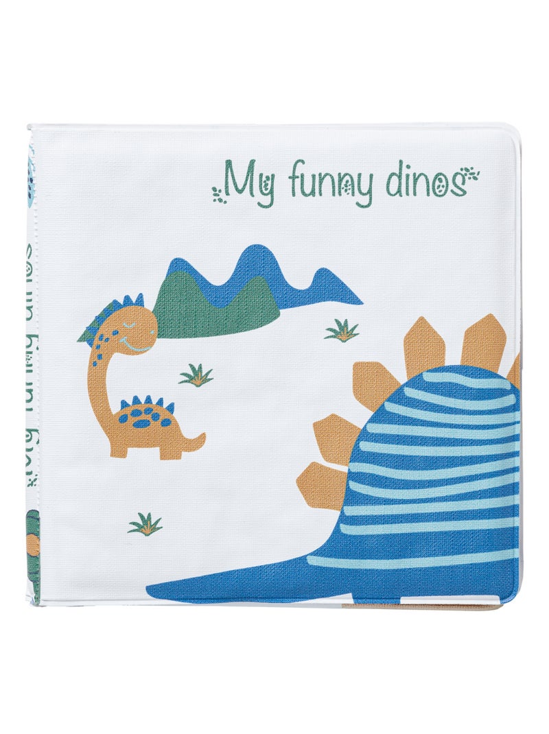 Livre de bain bébé - Funny Dino - Babycalin Bleu Vert - Kiabi