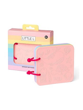 Livre de bain en silicone rose