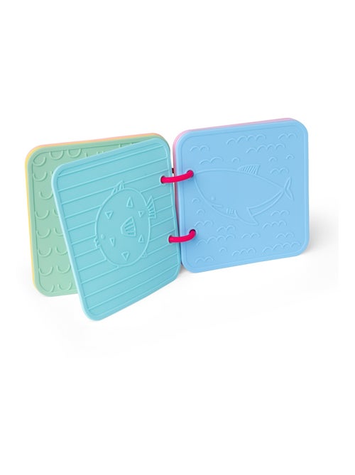 Livre de bain en silicone rose - Kiabi