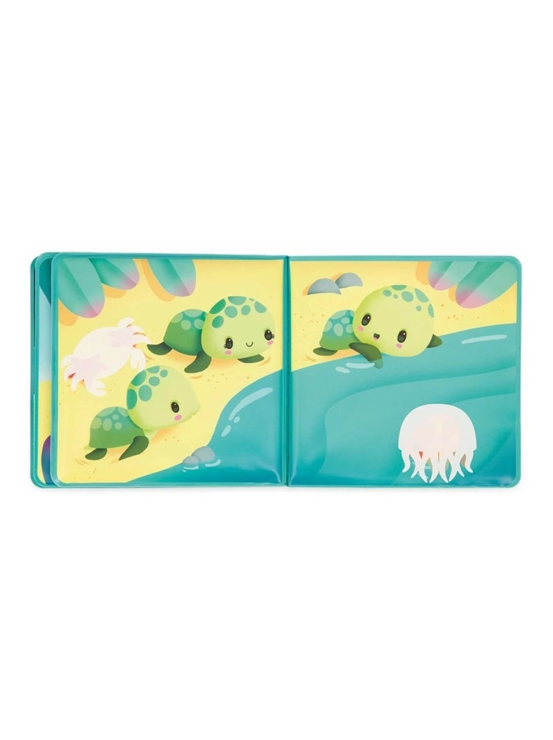 Livre de bain La Vie Magique des Tortues Vert - Kiabi
