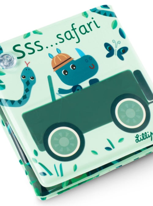 Livre de bain magique à ventouses Safari - Kiabi