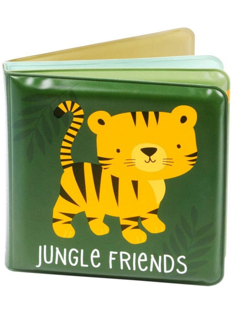 Livre de bain pour enfant, Les amis de la jungle A Little Lovely Company Vert foncé - Kiabi
