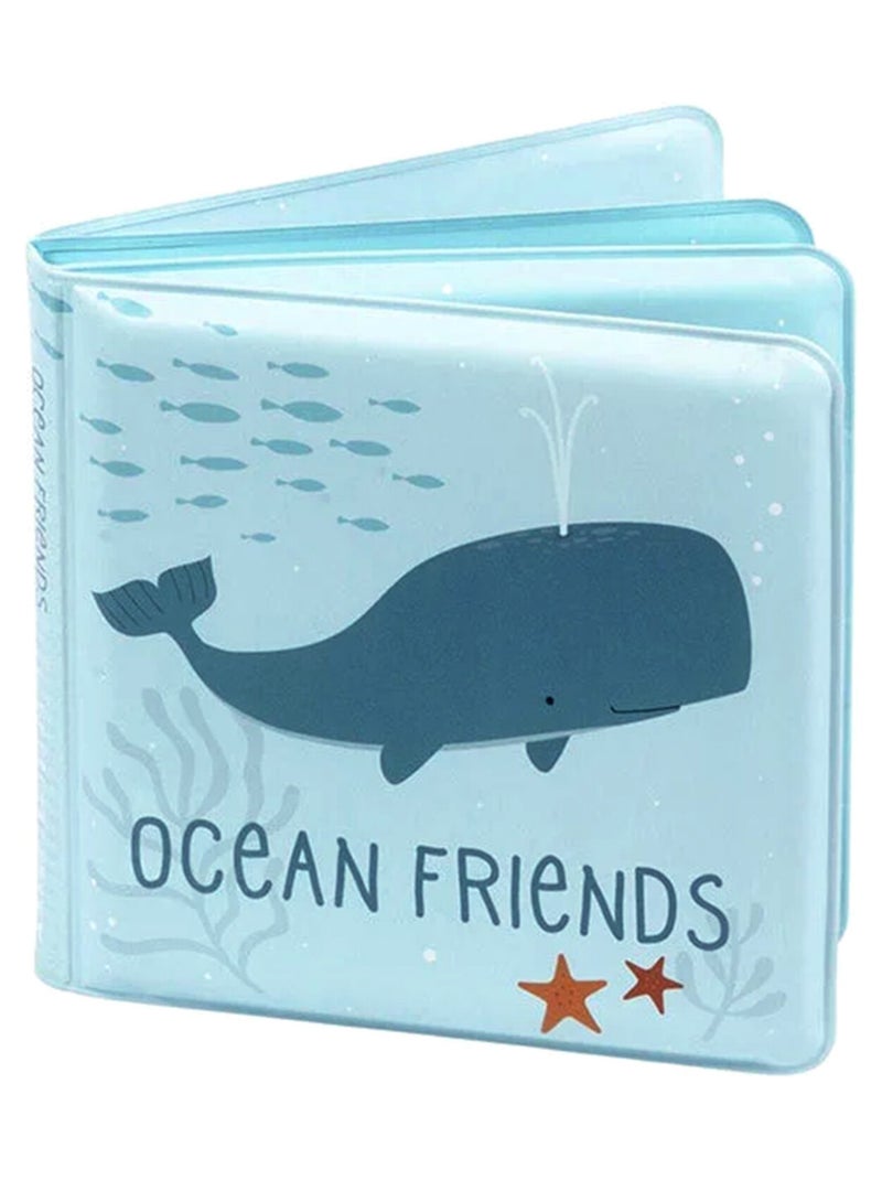 Livre de bain pour enfant, Les amis de l'océan A Little Lovely Company Bleu - Kiabi