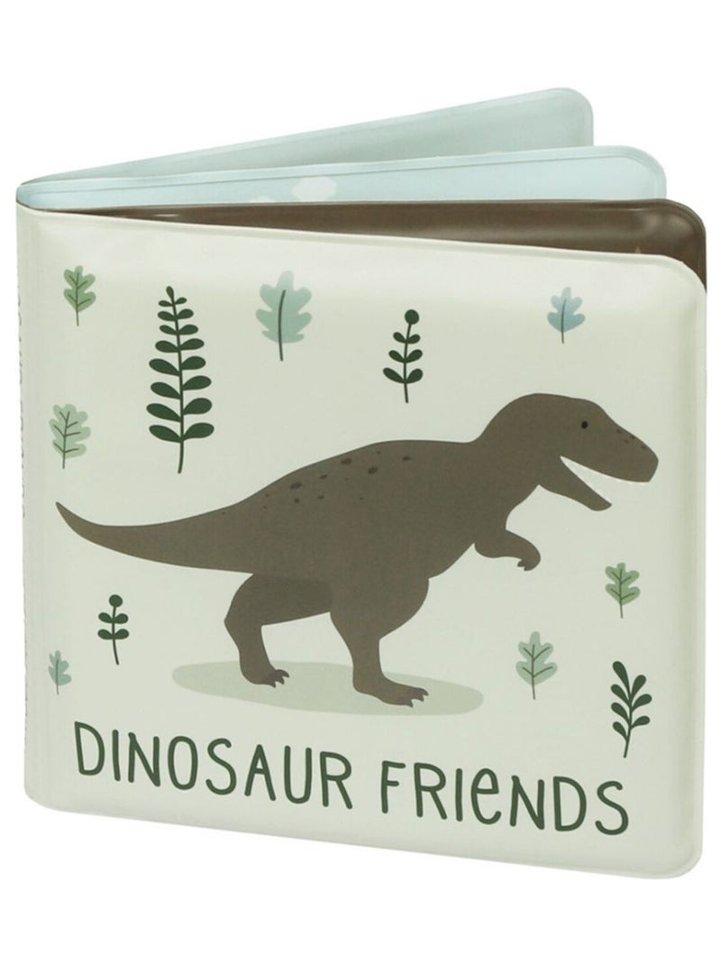 Livre de bain pour enfant, Nos amis dinosaures A Little Lovely Company Vert - Kiabi