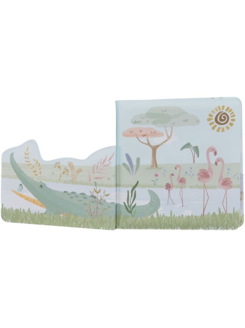 Livre de bain Safari Friends Vert - Kiabi