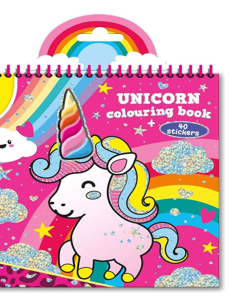 Livre de Coloriage Licorne N/A - Kiabi