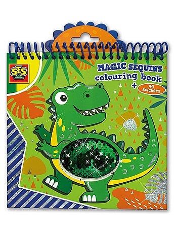 Livre de Coloriage Paillettes Magiques