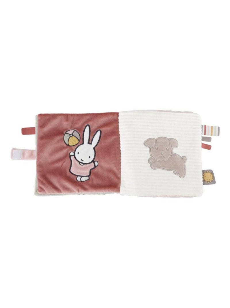 Livre d'éveil en tissu Miffy - Fluffy Rose - Kiabi