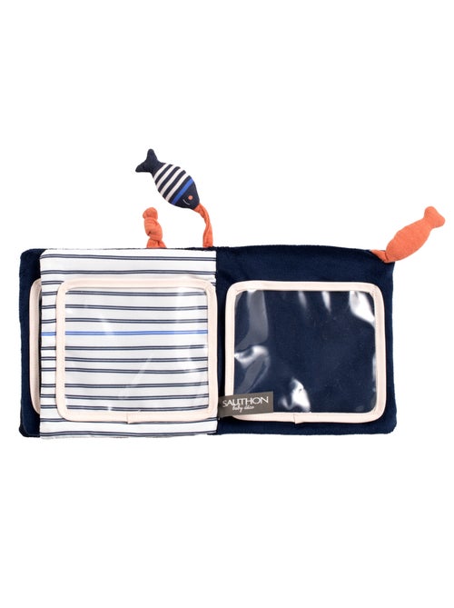 Livre d'éveil marinière avec détail poisson - SAUTHON - Kiabi