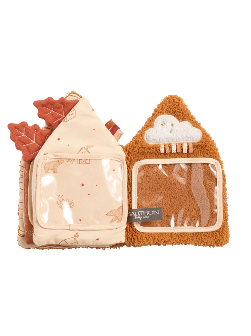 Livre d'éveil sherpa détail brodé - SAUTHON N/A - Kiabi