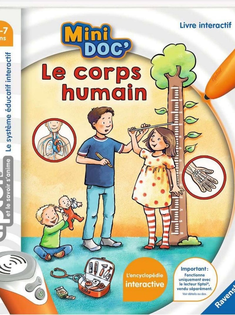 Livre électronique Tiptoi : Mini Doc sur le corps Humain N/A - Kiabi