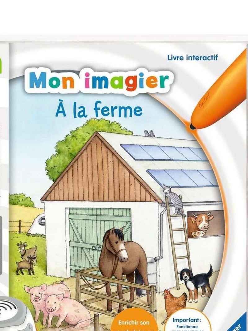 Livre électronique tiptoi : Mon imagier à la ferme N/A - Kiabi