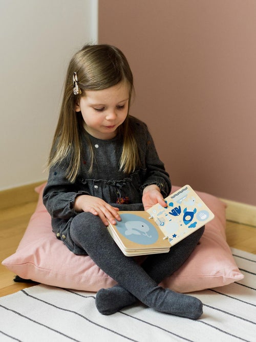 Livre en bois couleurs - Kiabi