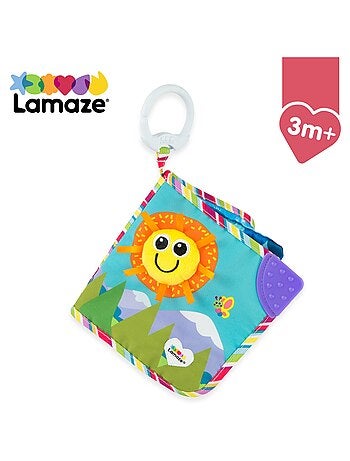 Livre en tissus coloré à clip pour landau et poussette