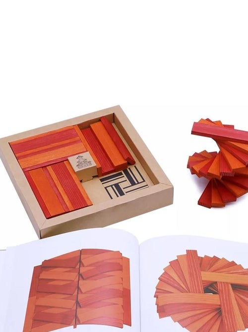 Livre et couleurs orange et rouge - Kiabi