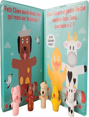 Livre Et Marionnettes De Bain - Ludi