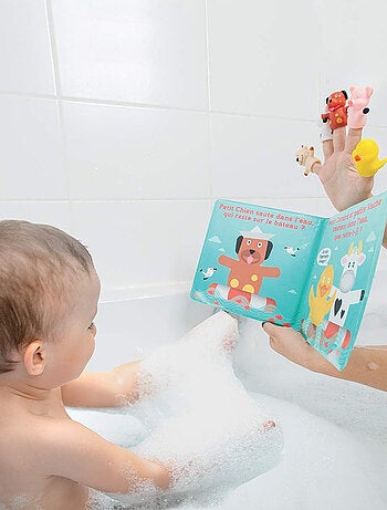 Livre Et Marionnettes De Bain - Ludi