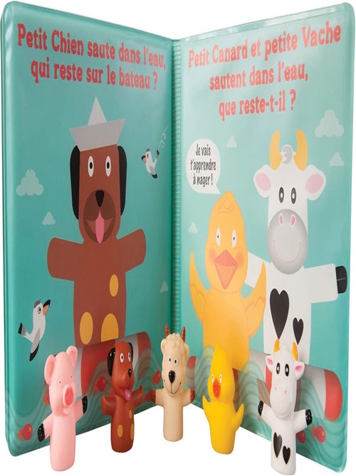 Livre Et Marionnettes De Bain - Ludi - Kiabi