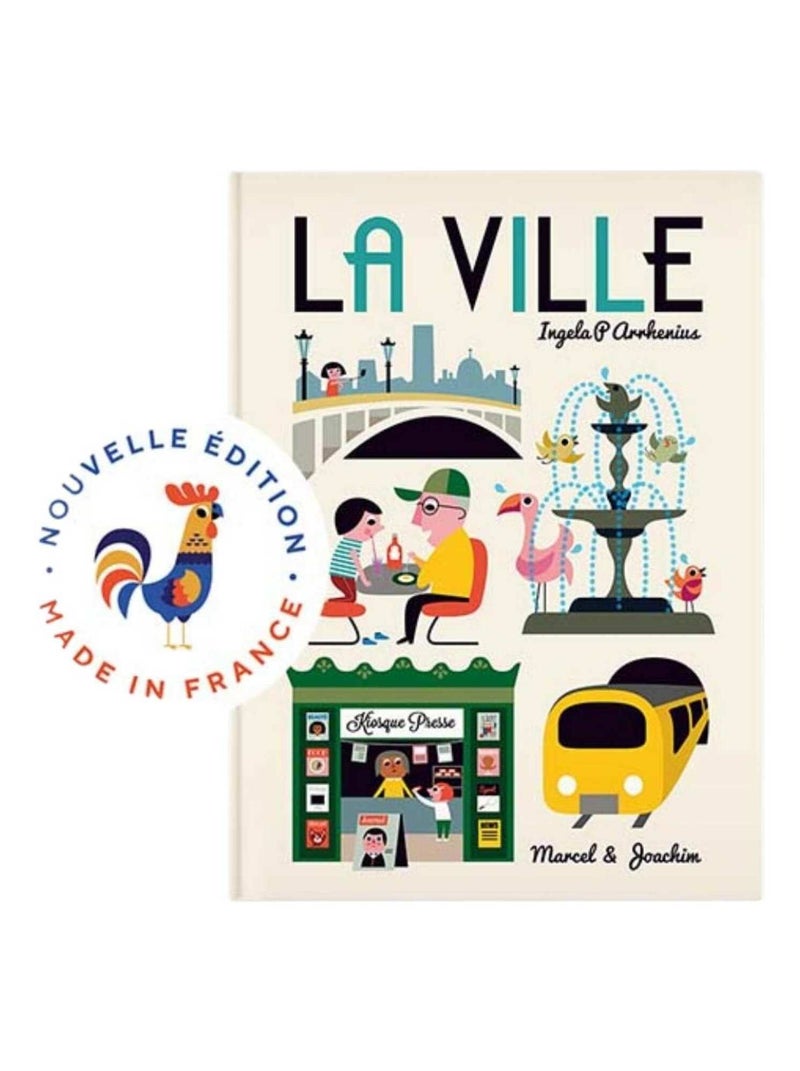 Livre imagier géant La Ville N/A - Kiabi
