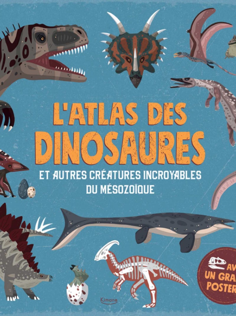 Livre L'atlas des dinosaures N/A - Kiabi