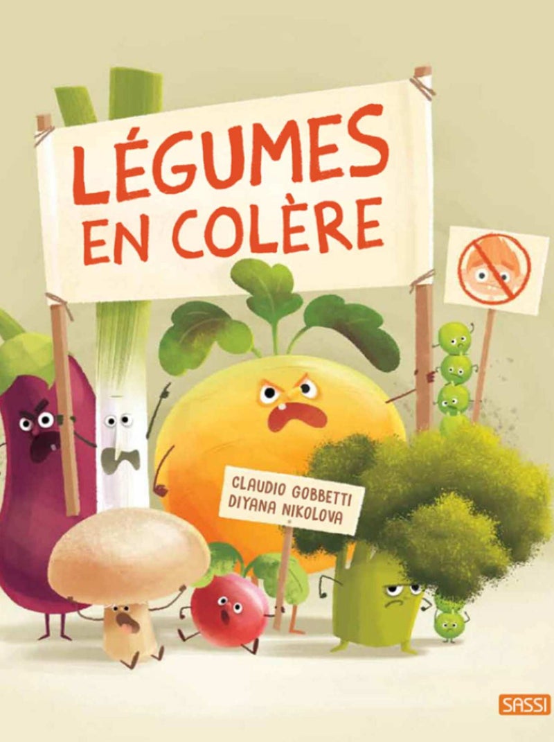 Livre Légumes En Colère N/A - Kiabi