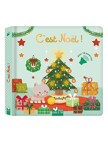 LIVRE NOËL - Découvre les odeurs de Noël - livre à toucher