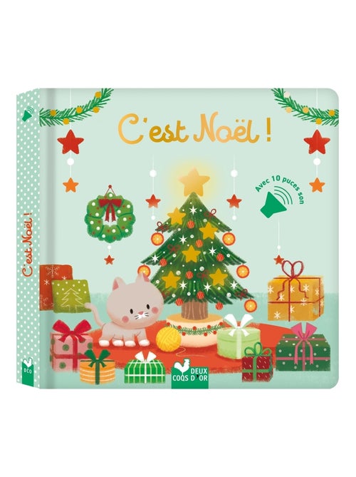 LIVRE NOËL - Découvre les odeurs de Noël - livre à toucher - Kiabi