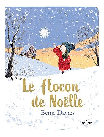 LIVRE NOËL - Le flocon de Noëlle - tout-carton